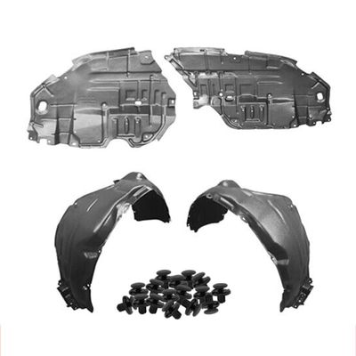 Parts N Go Fender Liner & Engine Under Cover Set w/Clips for 2012-2014 Camry SE Front Driver & Passenger Side Left Right TO1228178 TO1228177 TO1248166 TO1249166 5144206140 5144106150 5387606170