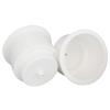 Yuanhe White Plastic Cup Drink Holder Insert with Drain for Boat Car Marine Rv, 4PCS view 2