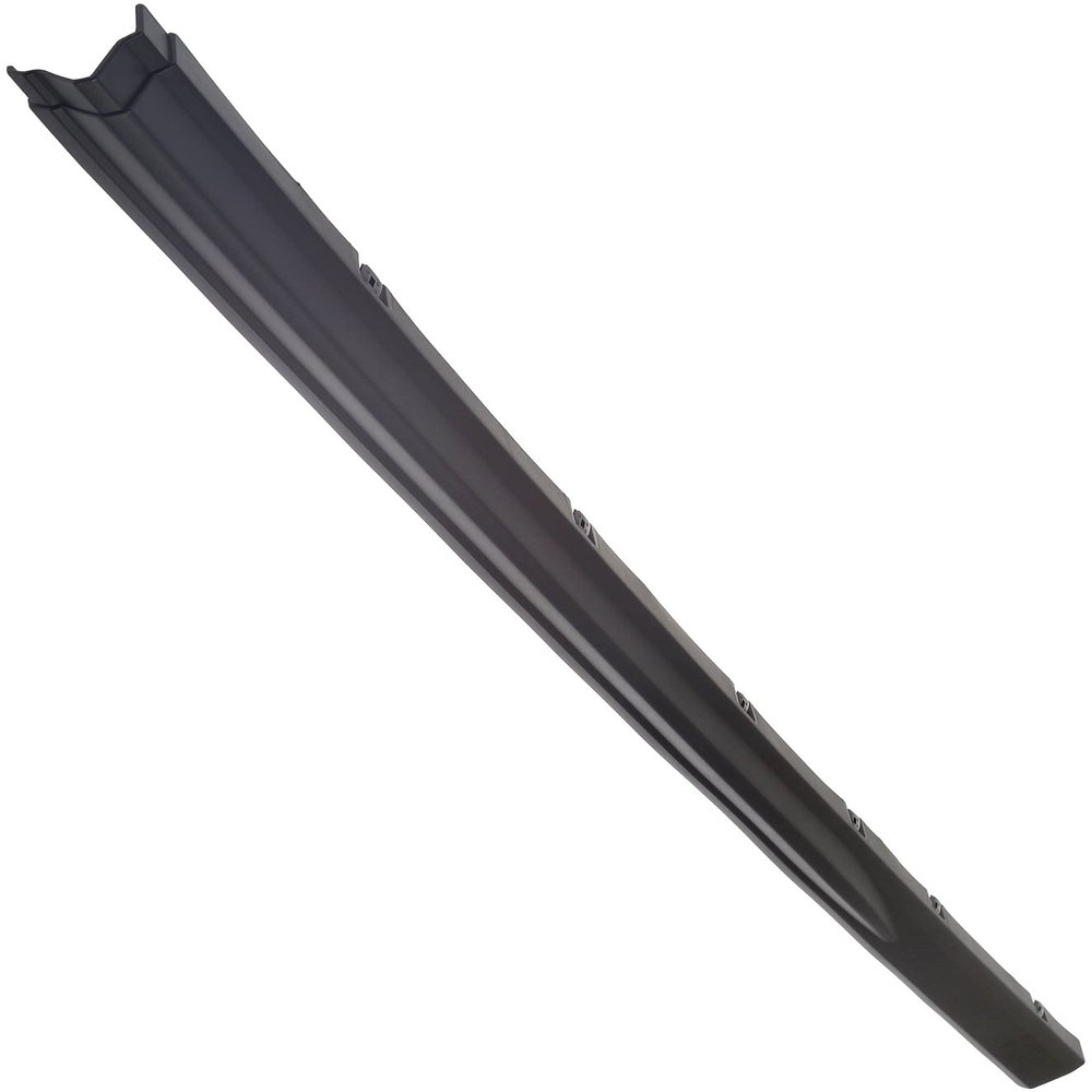 APDTY 159986 Rocker Panel Molding; Rear Right; Tempest Gray
