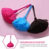 2pcs Handheld Duster with Ergonomic Handle for Home and Cleaning Non- Multipurpose Dust Removal Tool for Ceiling Walls Furniture and Hard Reach Areas view 2
