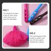 2pcs Handheld Duster with Ergonomic Handle for Home and Cleaning Non- Multipurpose Dust Removal Tool for Ceiling Walls Furniture and Hard Reach Areas view 3