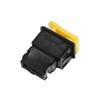 X AUTOHAUX Motorcycle Handlebar Switches Start Engine Button Switches for Honda DIO 50 Yellow 1 Pcs view 4