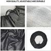LOJAOGON Dachshund Heart Dog 1 Spare Tire Cover PVC Leather Wheel Protectors Dust-Proof Wheel Tire Cover Fit Trailer, Rv, SUV and Many Vehicle 17 Inch view 3