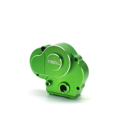 TREAL UTB18 Capra Transmission Housing Set, Aluminum 7075 CNC Machined Trans Case Upgrades (Green)