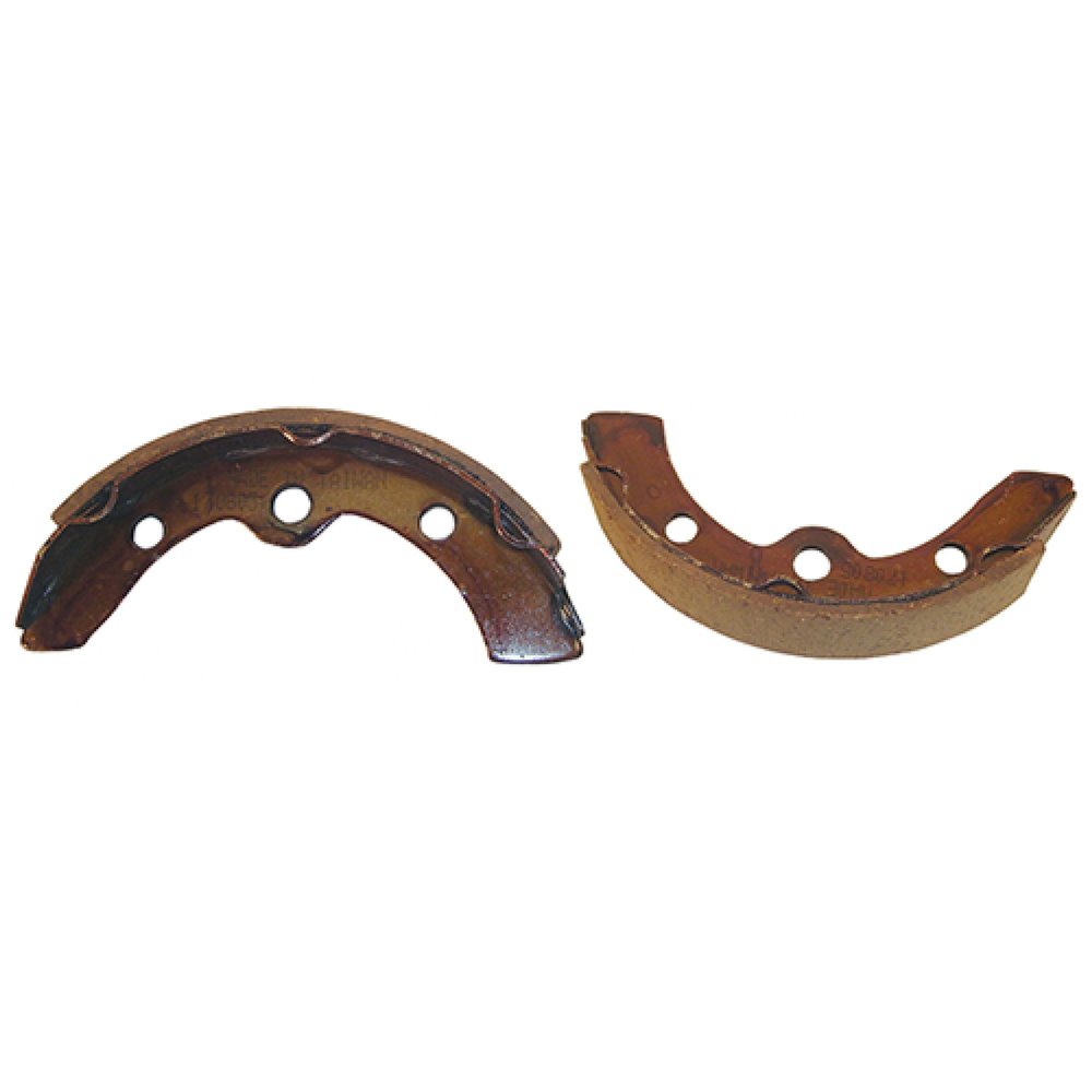 Red Hawk BRK-013 Brake Shoes Compatible with/Replacement for Club Car Precedent and DS 1995 and Newer, E-Z-GO 1987-1996 and 2009 and Newer Yamaha G1, G2 and G8 1982-1994 1011463, 101146302, 1015757