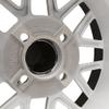 Red Hawk TIR-RX281-WB Wheel Gloss Finish, Black, 14x7 ET-25 Golf Carts view 3