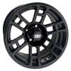 Red Hawk TIR-RX391-MB Wheel, Matte Black, 14x7 ET-25 Golf Carts view 1