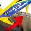 Leather Brake Pad - Replacement for Lemond RevMaster Classic Indoor Cycle view 2