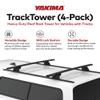 Yakima TrackTower Cargo Roof Rack Tower, 4 Packs view 4