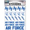 Air Force Falcons Multi-Purpose Vinyl Sticker Sheet view 1