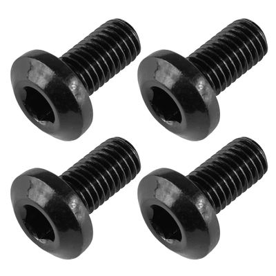Caltric 4x Brake Disc Hex Socket Button Bolts Compatible with Yamaha Big Bear 350 YFM350FW 4x4 1999