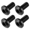Caltric 4x Brake Disc Hex Socket Button Bolts Compatible with Yamaha Big Bear 350 YFM350FW 4x4 1999 view 1