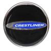 Crestliner Boat Steering Wheel Decal 2007416 | 1 3/8 Inch Blue Black view 1