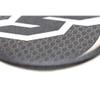 Supreme Boat Steering Wheel Decal U3646201 | Raised Pewter Silver view 2