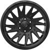 TIS 547B 20X9 Gloss Black with Cast Lip Logo - 5X5.00 / 5X5.50 Bolt Pattern, +00 Offset, Hub Bore 78.1mm view 3