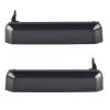 BJYXSHOP Exterior Front Left Driver & Right Passenger Door Handle Replacement for 1986-94 Nissan D21, 1987-95 Pathfinder, 1995-97 Pickup, Black, 77219, 77220 view 1
