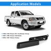 BJYXSHOP Exterior Front Left Driver & Right Passenger Door Handle Replacement for 1986-94 Nissan D21, 1987-95 Pathfinder, 1995-97 Pickup, Black, 77219, 77220 view 3