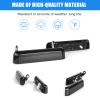 BJYXSHOP Exterior Front Left Driver & Right Passenger Door Handle Replacement for 1986-94 Nissan D21, 1987-95 Pathfinder, 1995-97 Pickup, Black, 77219, 77220 view 4
