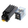GUMMMY 12V 24V 36V 110V 220V 380V DC/AC 10A 8PIN Coil Power Relay DPDT LY2NJ HH62P HHC68A-2Z with Socket Base (Size : AC 380V) view 1