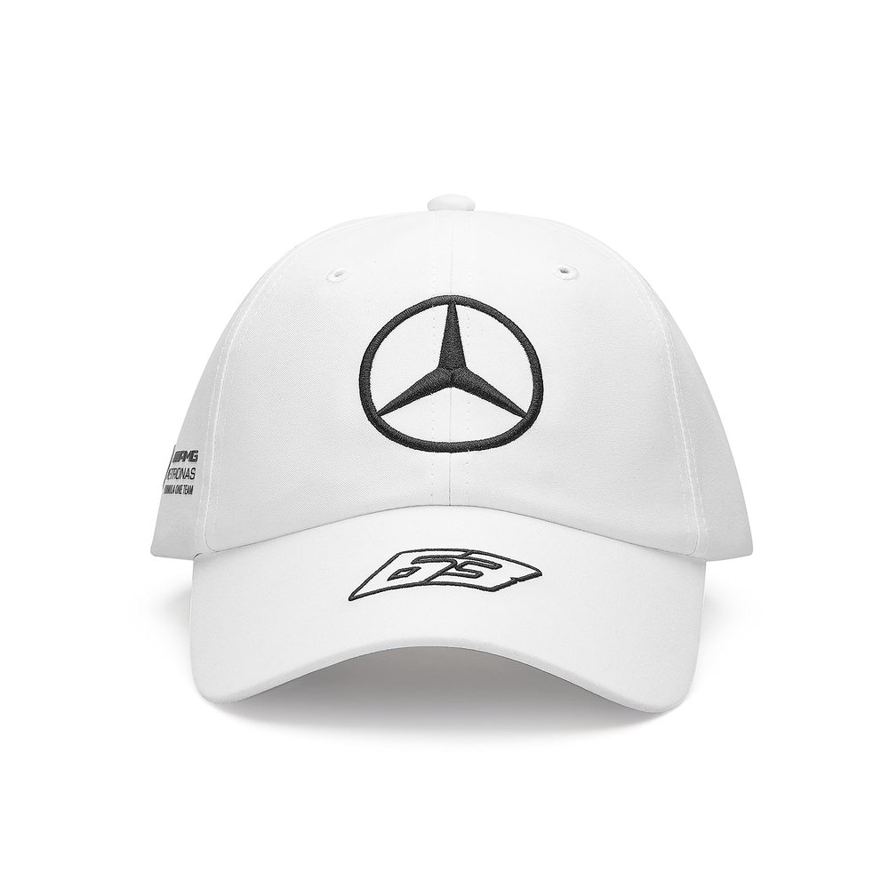 Mercedes AMG Petronas Formula One Team - Kids 2023 George Russell Driver Hat - White - Size: One size