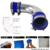 PKSABB Universal 3" 90 Degree Aluminum Piping Turbo Intercooler Pipe Kit view 4