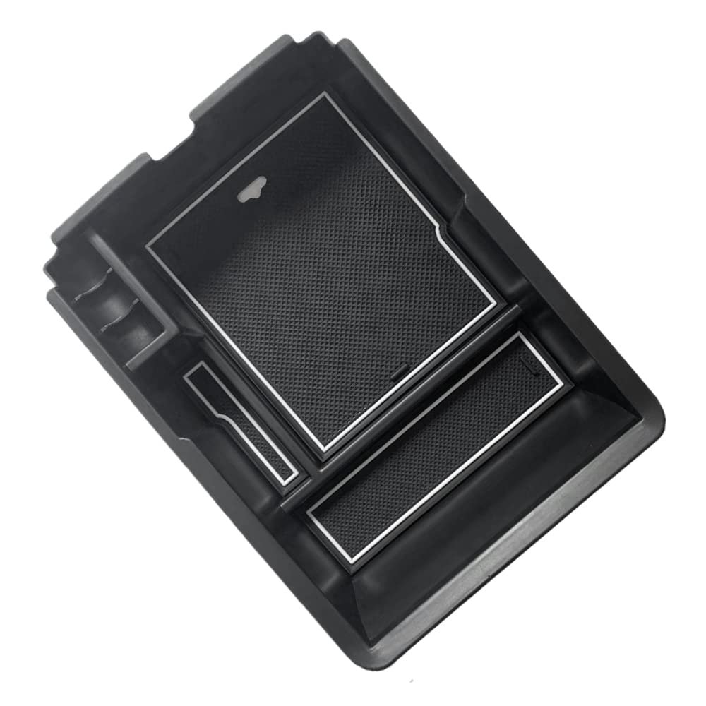 Nicfaky Car Insert Front Center Storage Box Console Organizer Tray Box for Sorento MQ4 2021 2022