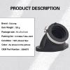 3084879 Carburetor Intake Tube Boot Joint for Polaris ATV PRO 500 PPS MV 500 RSE DUSE 450 400 HO SE 335 RANGER 500 400 SERIES CARB ISRAEL 400 2X4 4X4 6X6 HO MAGNUM 500 6X6 2X4 4X4 RMK EB VL HDS II view 3