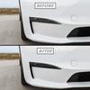 SlickMod PreCut Vinyl Smoke Tint for 2022-2023 Tesla Model S Foglight (35% Light Smoke, 3. Foglight) view 1