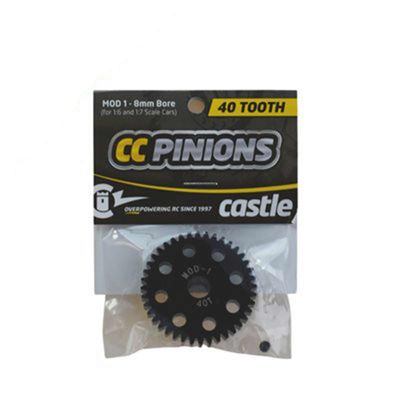 Castle Creations CC Pinion 40T-MOD 1 8MM BORE CSE010006536 Electric Car/Truck Option Parts