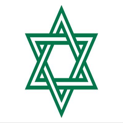 Star of David Judaism Jewish Faith Vinyl Decal Car Sticker