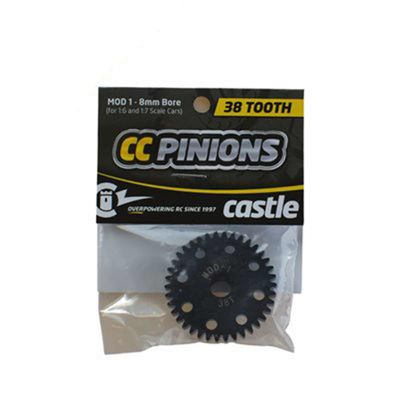 Castle Creations CC Pinion 38T-MOD 1 8MM BORE CSE010006535 Electric Car/Truck Option Parts
