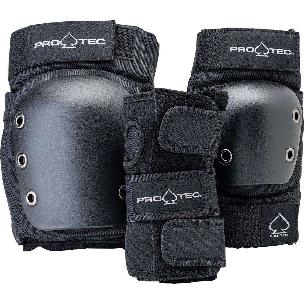 Protec Junior 3 Pack Open Back Youth-Small-Black