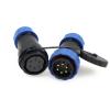 ZBLZGP SD28 6 Pin Aviation Bulkhead Connector Docking 25A Waterproof Automotive Wire Electrical Cable Power Connector Male Female Plug Socket view 1
