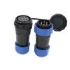 ZBLZGP SD28 6 Pin Aviation Bulkhead Connector Docking 25A Waterproof Automotive Wire Electrical Cable Power Connector Male Female Plug Socket view 2