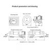 ZBLZGP SD28 6 Pin Aviation Bulkhead Connector Docking 25A Waterproof Automotive Wire Electrical Cable Power Connector Male Female Plug Socket view 3