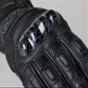 RST Fulcrum CE Waterproof Motorcycle Gloves Leather/Performance Shell, Ventilation Panels, CE Certified Impact Protection Road/Adventure Use (Black/Black, US 07) view 3