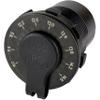 Sea-Dog Round Rainbow Voltmeter w/USB & USB-C Power Socket view 3