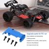 SPYMINNPOO RC Skid Plate,Metal Rear Skid Plate Replacement Upgrade Parts Compatible with E 1/16 RC Car (Blue) view 2