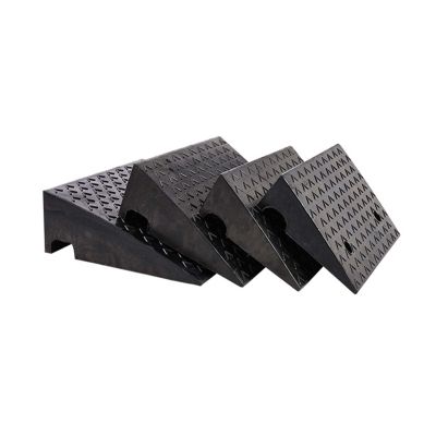 YSUEFIJO Rubber Car Curb Ramps, Heavy Duty Rubber Shed & Threshold Ramps, Portable Loading Ramp Slope Motorcycle Pad, Industy Driveway Curb Ramps, for Driveway, Loading Dock, Sidewalk