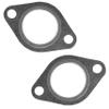 Caltric 2 Muffler Exhaust Pipe Gasket Seal compatible with Kawasaki Mule 550 KAF300-C 1997-2004 view 3