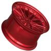 XXR WHEELS 571 18 X 10 BOLT PATERN 5-4.5, Offset: 25 Candy Red 73.1mm Hub bore view 2