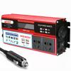 ROGHA Car Power Inverter DC 12V 24V to AC 110V 220V Voltage Converter with 4 USB Charger, Car Inverter Used for Laptop, Pad, Phones, Tablet, Peak 2000W,24V-110V view 1