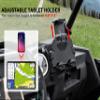SAUTVS Tablet Holder Phone Mount with Storage Box for Polaris RZR XP 1000/ XP 4 1000 2014-2018 Accessories, Electronic Device GPS Phone Holder Tablet Mount with Storage Bin view 2