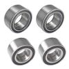 Labwork 4Pcs Front Rear Wheel Bearings Replacement for Polaris RZR 800 S view 4