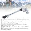 Yuecoom Bike Kickstand, Kick Stands, Adult Bike Kickstand for Mountain Bike Bike Kick Stand Adjustable Aluminum Alloy Center Mount Bike Foot Brace for 2427 Inch Road Mountain Bikes (Silver) view 3