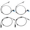 Bomunik 4PCS 2469059402,2465402510 2012-2019 for Benz W246 CLA180 CLA200 CLA260 CLA220 Front Rear L/R ABS Speed Sensor Replacement # 2469059402 * 2 2465402510 * 2 view 1