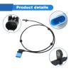 Bomunik 4PCS 2469059402,2465402510 2012-2019 for Benz W246 CLA180 CLA200 CLA260 CLA220 Front Rear L/R ABS Speed Sensor Replacement # 2469059402 * 2 2465402510 * 2 view 4