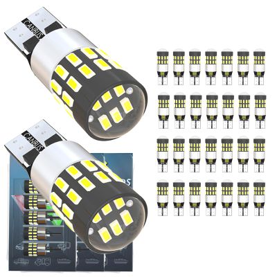 Wiseshine 921 LED Bulb Reverse Light,912 LED Bulb White 6000K,194 T10 906 T15 W16W LED Bulb DC 12V-24V Canbus Automotive Car Truck RV Camper Boat For Interior Exterior Backup Dome Cab Light 30 packed