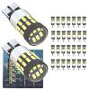Wiseshine 921 LED Bulb Reverse Light,912 LED Bulb White 6000K,194 T10 906 T15 W16W LED Bulb DC 12V-24V Canbus Automotive Car Truck RV Camper Boat For Interior Exterior Backup Dome Cab Light 30 packed view 1