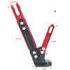 SEBLAFF Motorcycle Universal CNC Aluminum Alloy Adjustable Foot Side Bracket view 2